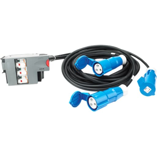 Apc Schneider Elect It Direct Ship Pwr Dist Mod 3x1 Pole 3wire Rcd 32a 3xiec309 300cm 360cm 420cm