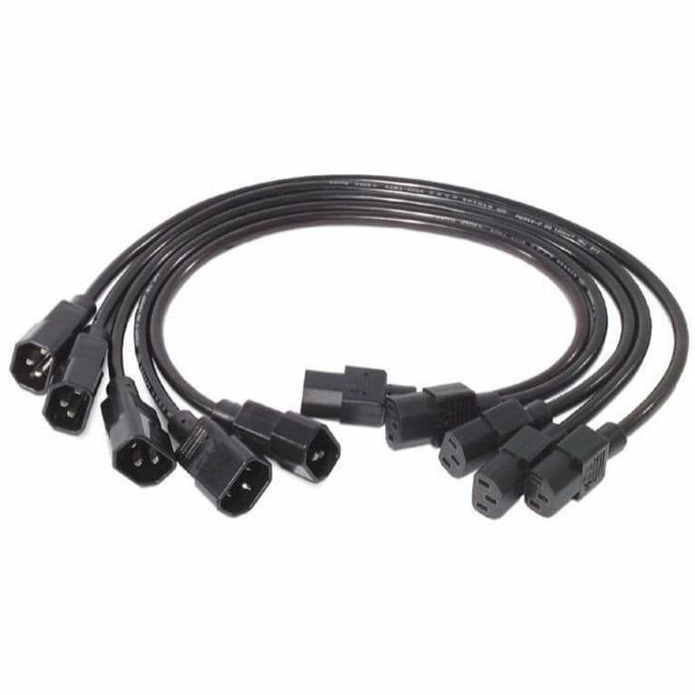 APC AP9890 2 ft IEC C13 to C14 Power Cord Kit | Rack Power Cable