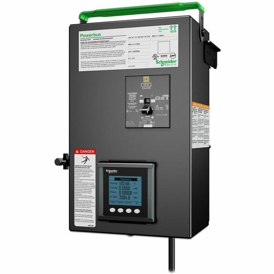 APC PBP4A12L630CAM1 208 V Metered Busway Tap-Off Unit | Metered PDU