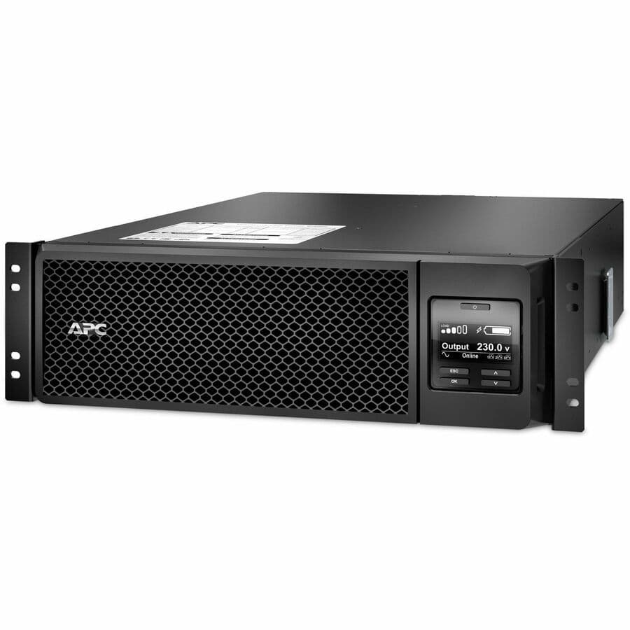 APC SmartUPS SRT5KRMXLW-HW 5,000 VA 208 V Rack UPS | Enterprise, Online