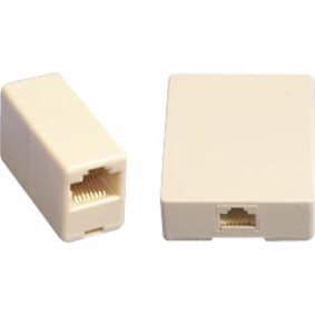 APC 47136WH RJ45F/RJ45F Cat 5 Inline Coupler, White | Enterprise