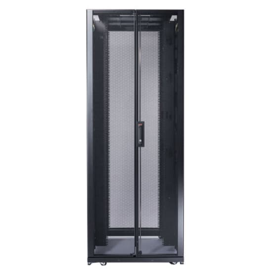 Netshelter Sx 42u 750mm Wide X 1200mm Deep Enclosure Without Doors Black