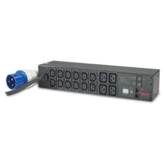 RACK PDU, METERED, 2U, 32A, 230V, (12) C13 & (4) C19 view 1