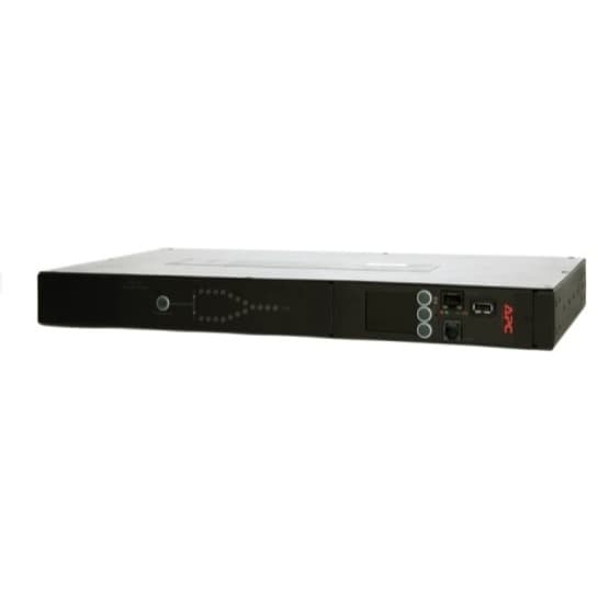 APC AP4423 Rack ATS 230V 16A C20 8xC13 1xC19 | Rack Mount Enterprise