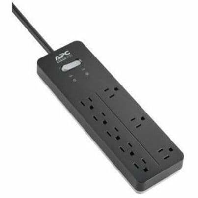 APC PH8 SurgeArrest, 8 Outlets, 120 V | Home Office, Surge Protector