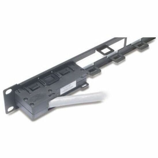 Apc Data Distribution 1u Panel, Holds 4 Each Data Distribution Cables for a Tota