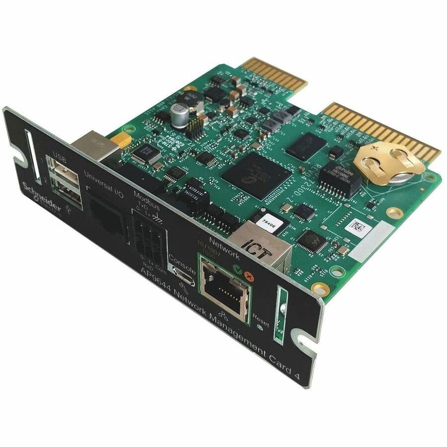 APC AP9644 Network Management Card with Modbus, Ethernet | Remote Monitoring