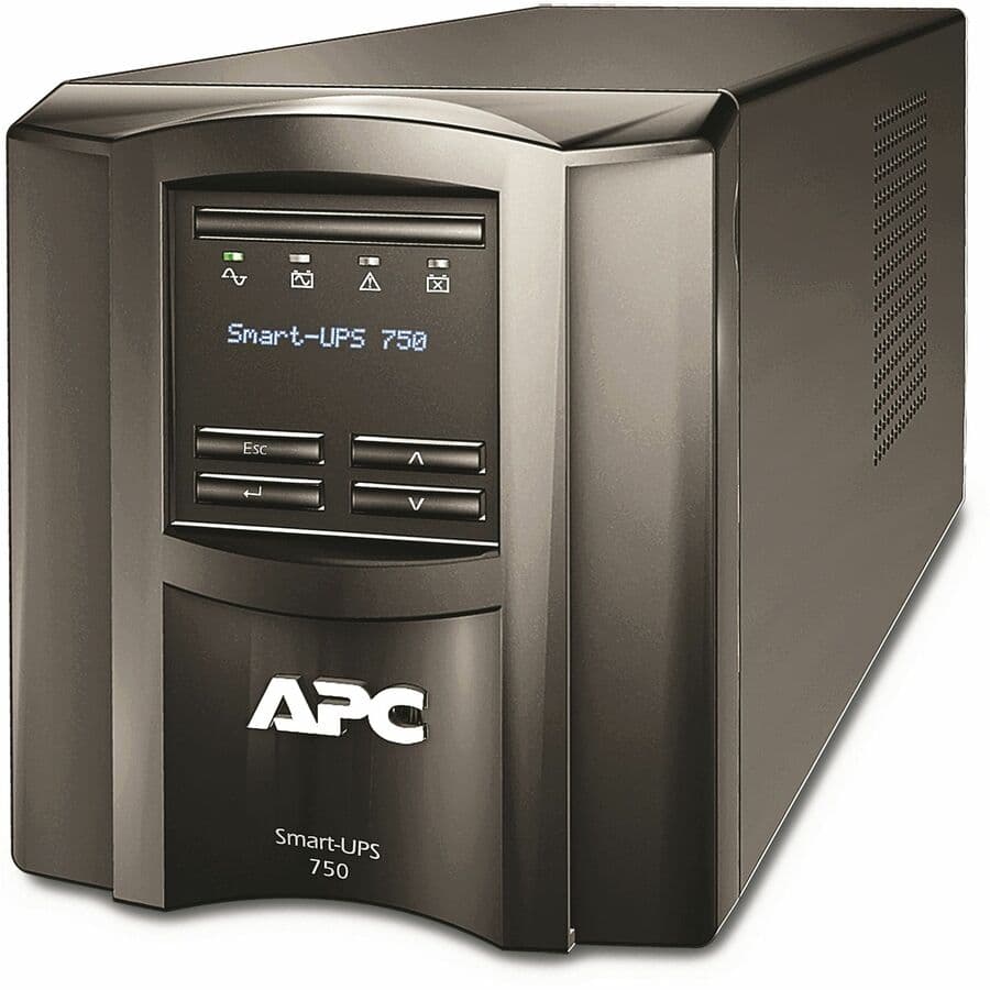 APC Smart-UPS SMT750CUS 750 VA TAA Desktop UPS | AVR, 120 V