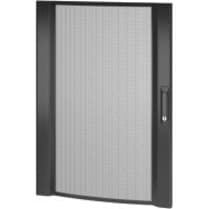 Netshelter Sx 18u 600mm Wide Perforated Curved Door Black