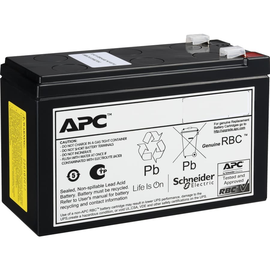 APC APCRBCV212 12 V Replacement Battery Cartridge | UPS Battery