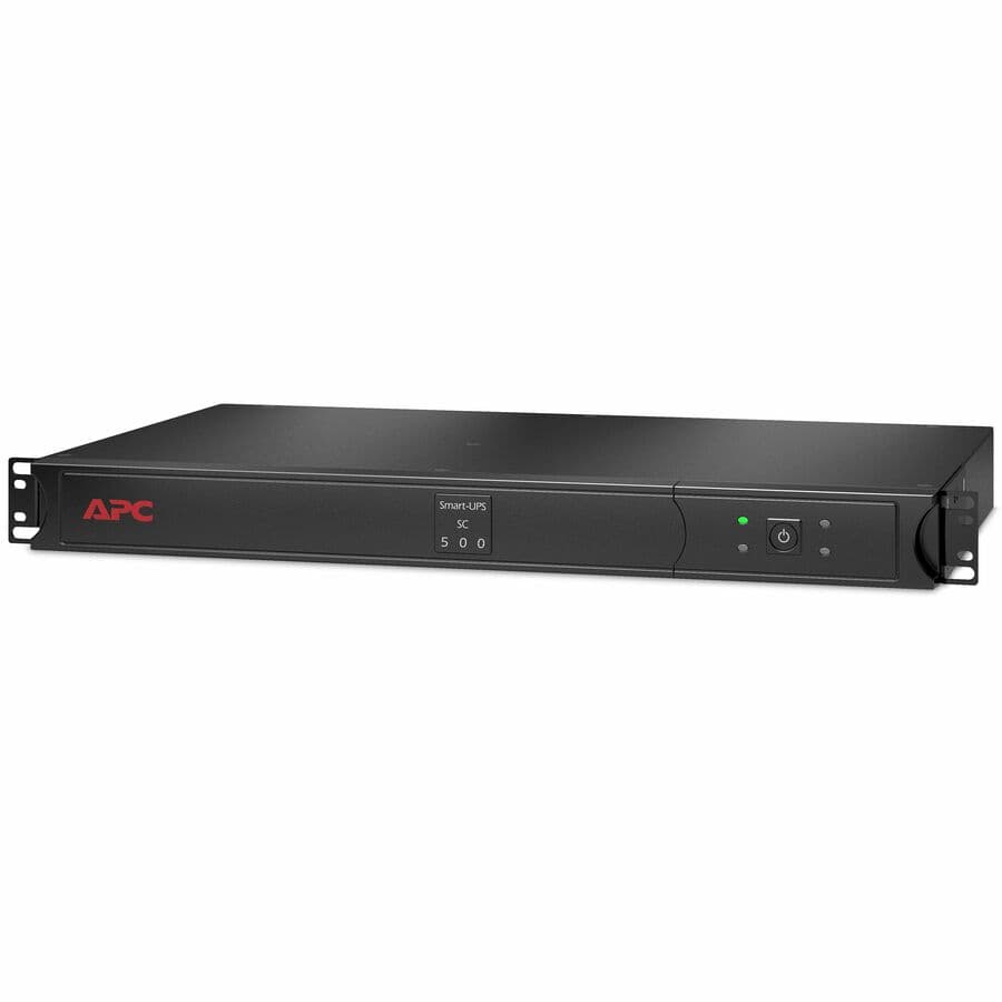 APC Smart-UPS SC 500VA 120V SC500RM1U | Rack Mount UPS, 1U