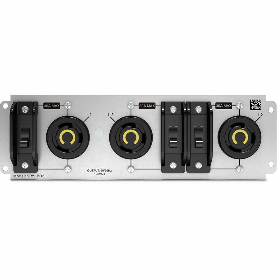 APC Backplate SRYLPD3 for Smart-UPS Modular Ultra | Rack Mount, Power