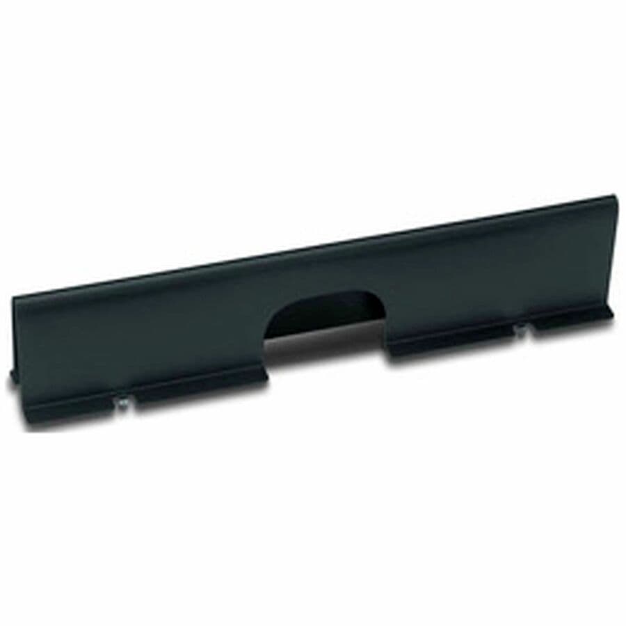 Black APC 600 mm shielding partition for rack cable management