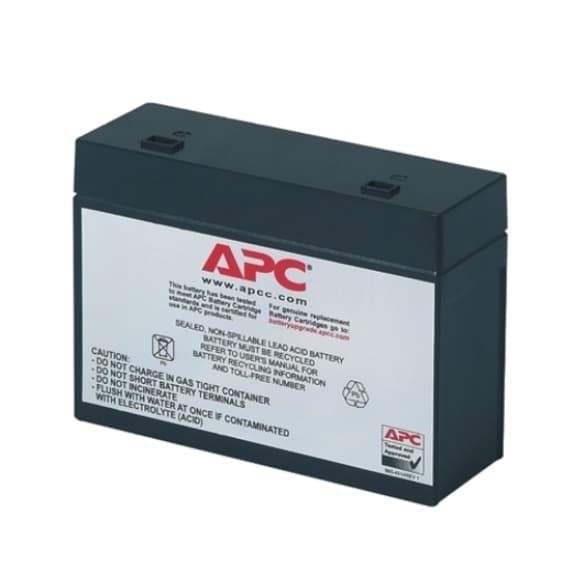 APC RBC10 replacement battery cartridge for compatible UPS systems