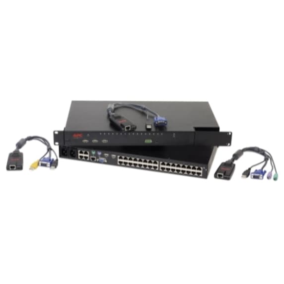 APC AP5641 KVM to switched rack PDU power management cable with RJ-45 to RJ-12 connectors