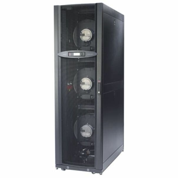 APC InRow RC 600 mm chilled-water in-row cooling unit for dense data center racks