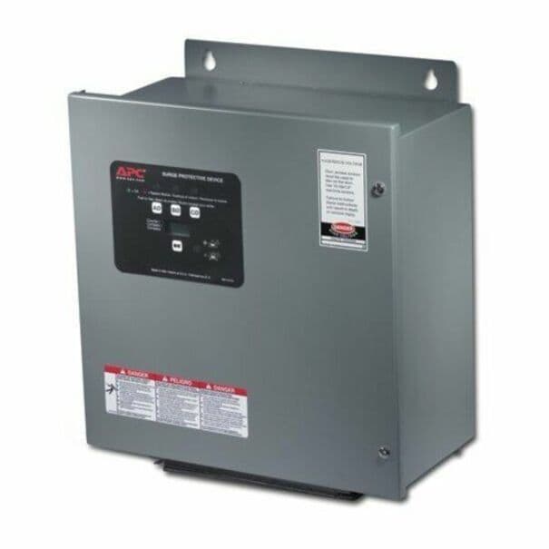 APC PMG3S-A panel-mount surge protector for 480/277 V systems with 120 kA capacity and modular surge counter
