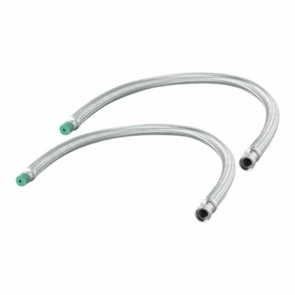 Schneider Electric 6 ft stainless flex pipe kit with 1.25 MPT to 1.5 NPSM female connection for in-row cooling