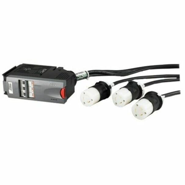 APC PDM1320L5-3P-1 power distribution module with L5-20 input for 20 A 250 V rack power