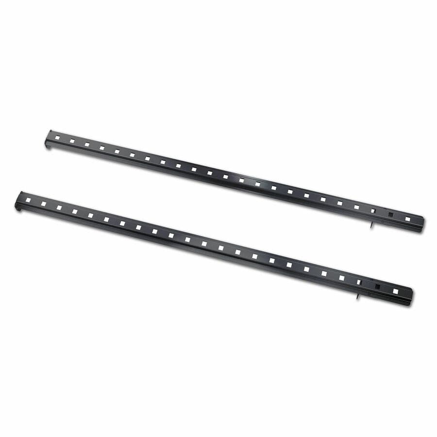 APC AR8450A black overhead cable trough for 4-post open frame rack cable management