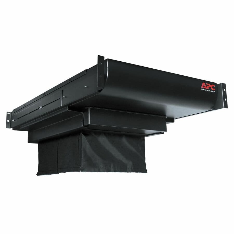 APC ACF002 black 2 U air distribution fan unit for rack cooling