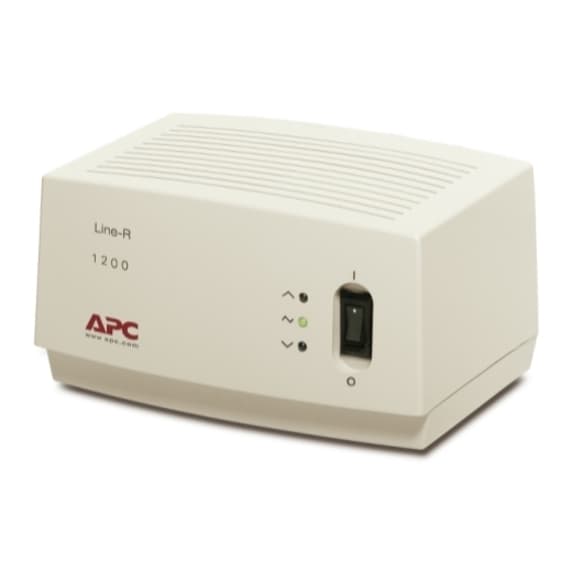 APC LE600I automatic voltage regulation unit for protection against brownouts and overvoltages