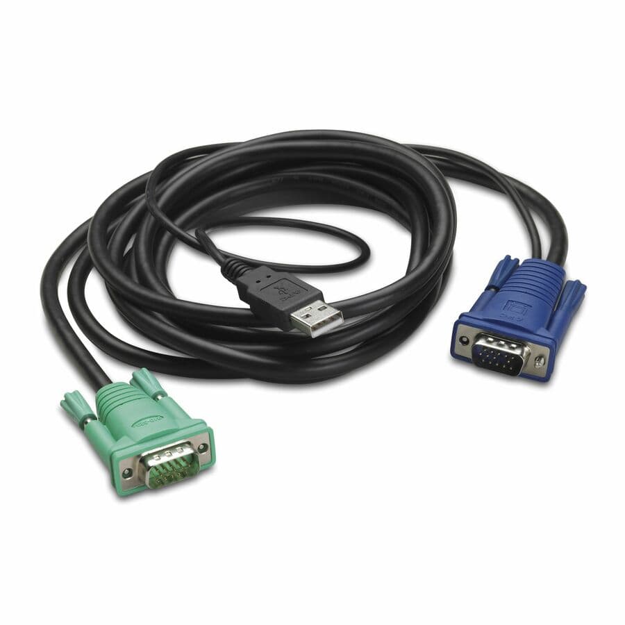 APC INTEGRATED LCD KVM USB CABLE - 25FT view 2