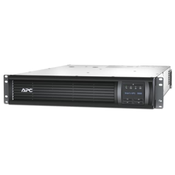 APC Smart-UPS SMT3000RM2U 3,000 VA 2U rack-mount UPS with LCD display