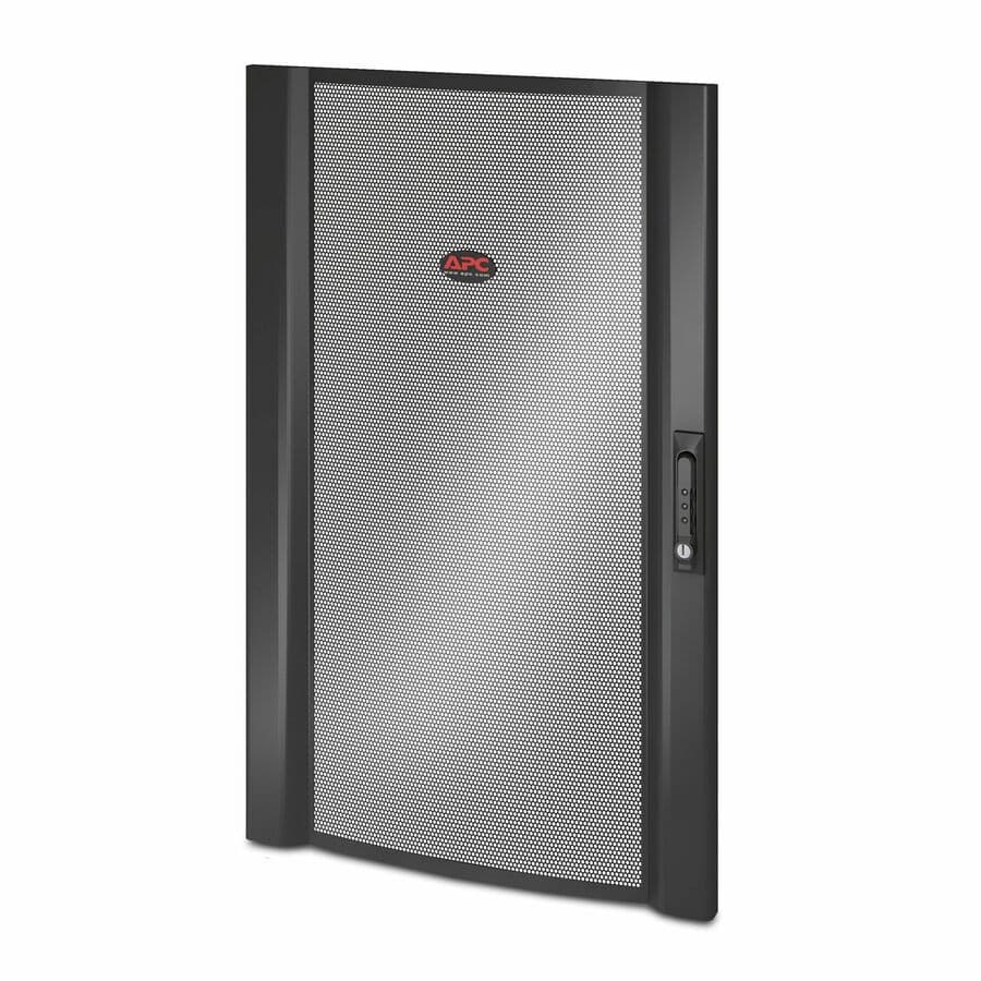 NETSHELTER SX COLOCATION 20U 600MM WIDE PERFORATED CURVED DOOR BLACK view 2