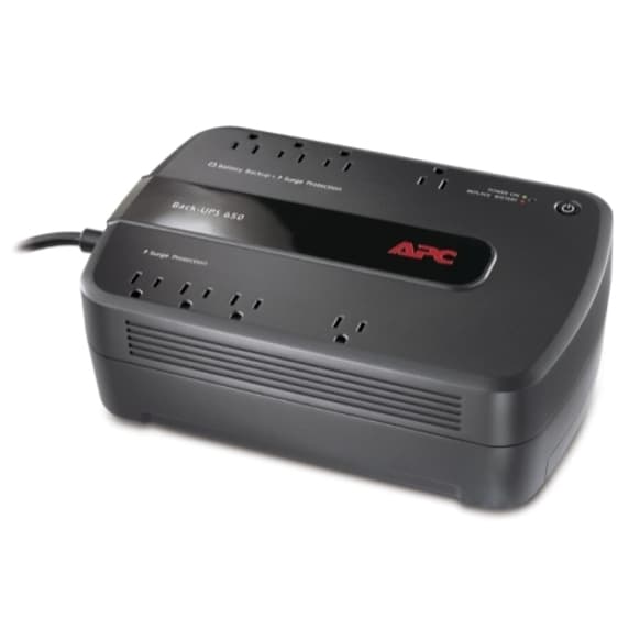APC Back-UPS 650 desktop UPS with 8 outlets for Canadian deployments