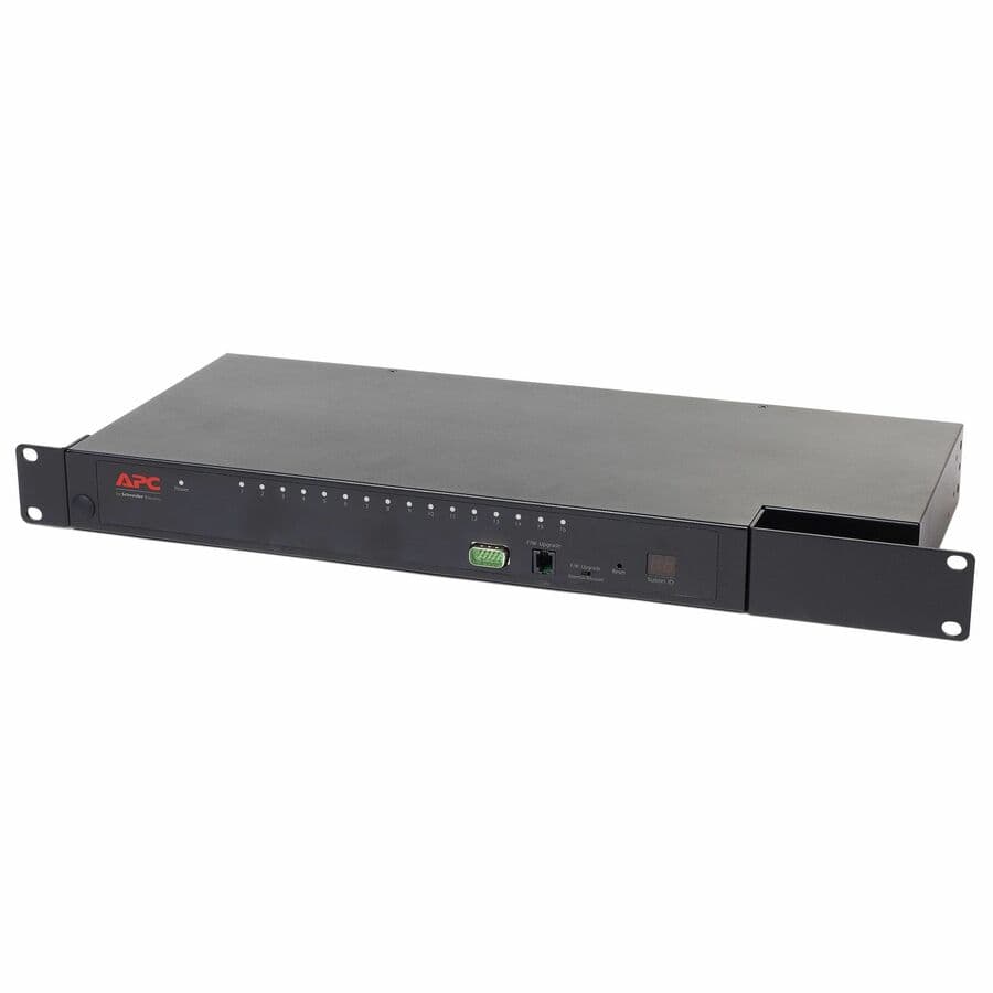APC KVM 2G analog 16-port KVM switch for rack server management
