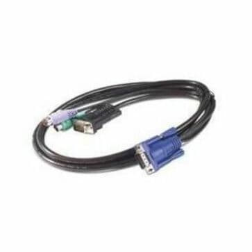 APC SCHNEIDER ELECT IT DIRECT SHIP 6FT PS2 KVM CABLE view 2