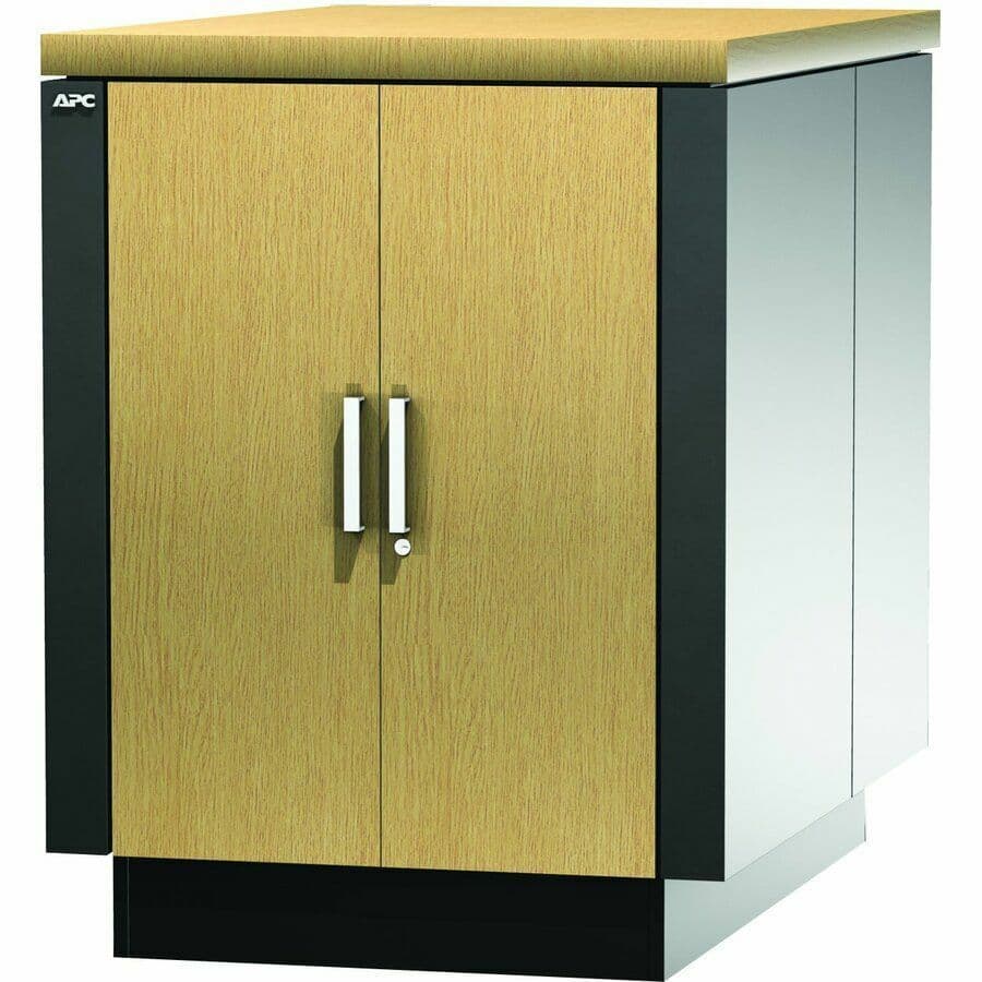 APC NetShelter CX 18U dark grey floor-standing enclosure with 750 mm width and 1,130 mm depth