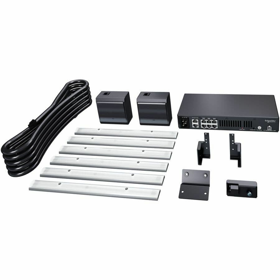 APC ACDC2018 aisle containment lighting kit with power supply for rack environments