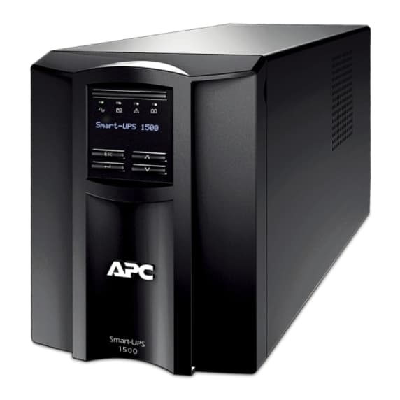 APC SMART-UPS 1500VA LCD 100V desktop UPS with LCD display for higher-capacity 100 V power protection