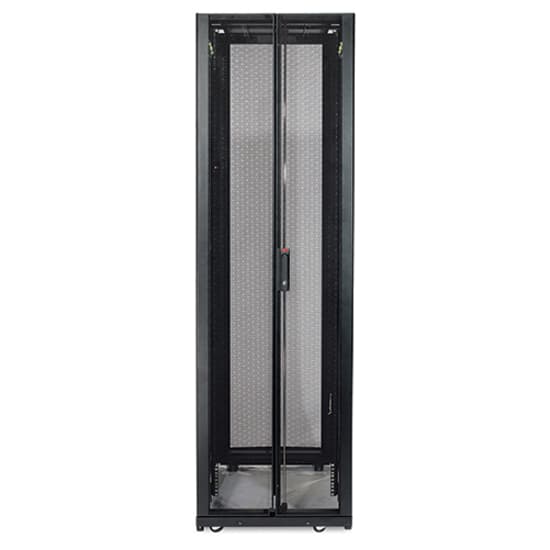 APC SCHNEIDER ELECTRIC RACK AND ACC NETSHELTER SX 42U 750MMX1070MM DEEP ENCL W/O SIDES W/O DOORS BLACK view 2