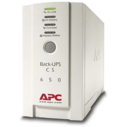 APC Back-UPS 650VA 230V desktop UPS for home office and small network protection