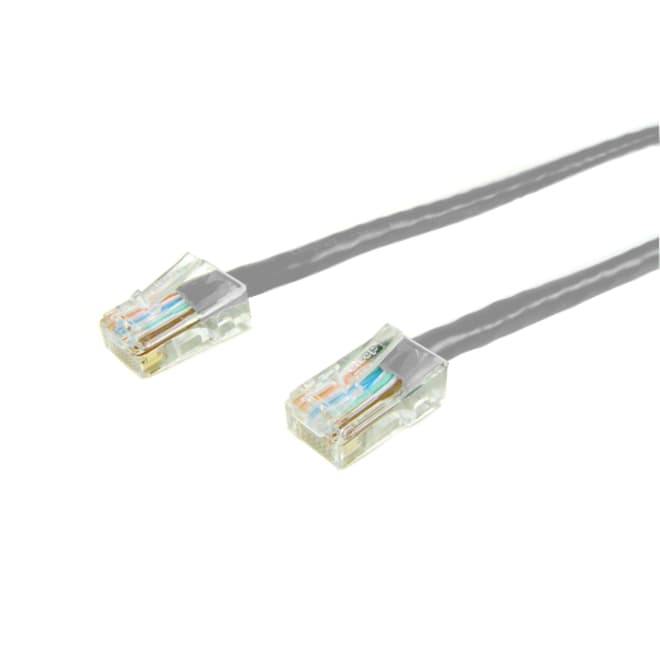 APC 100 ft grey Cat5e UTP Ethernet patch cable with RJ45 male connectors