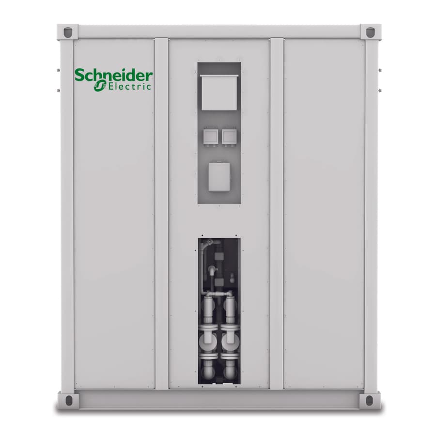 APC SCHNEIDER ELECT IT DIRECT SHIP ECOBREEZE FRAME 20FT 6M 480/3/60 VAC 4 MODULES INSTALLED view 4