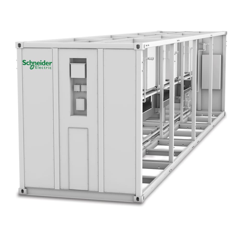 APC SCHNEIDER ELECT IT DIRECT SHIP ECOBREEZE FRAME 40FT 12M 480/3/60 VAC 3 MODULES INSTALLED view 5