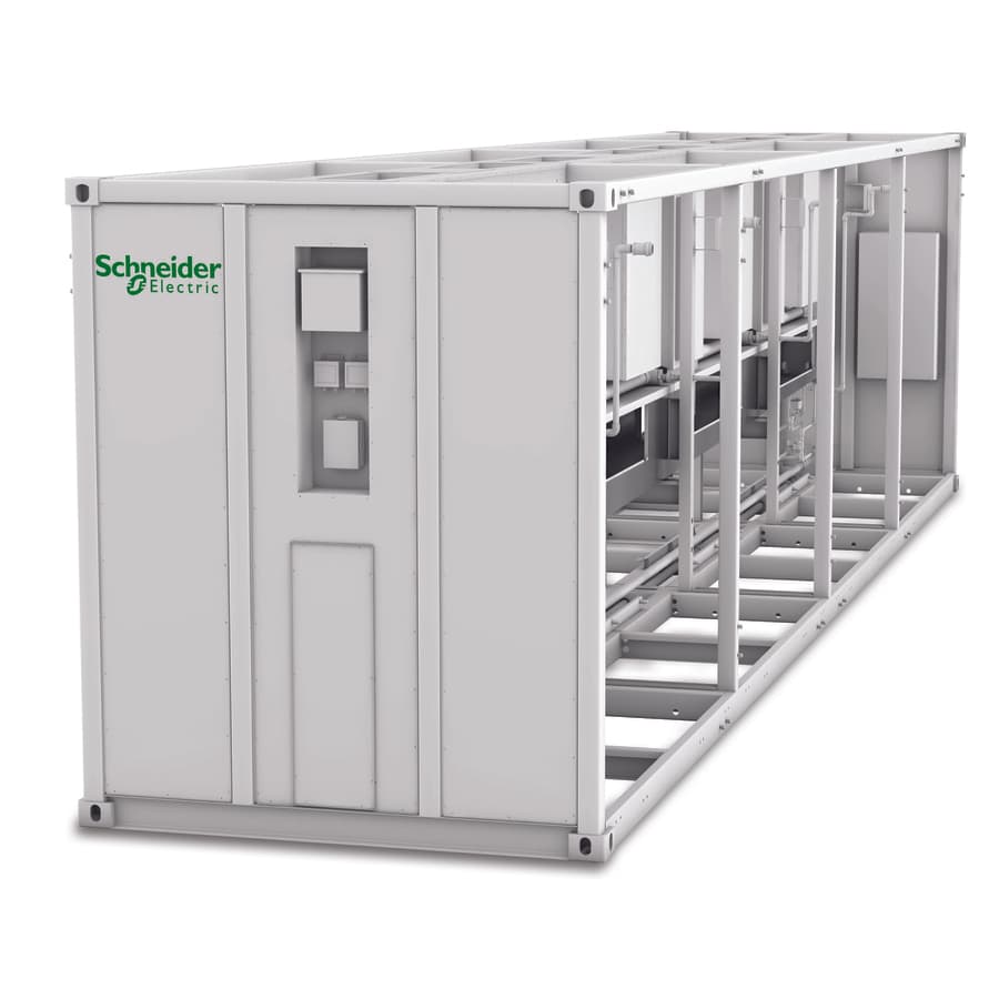 APC SCHNEIDER ELECT IT DIRECT SHIP ECOBREEZE FRAME 40FT 12M 480/3/60 VAC 7 MODULES INSTALLED view 5