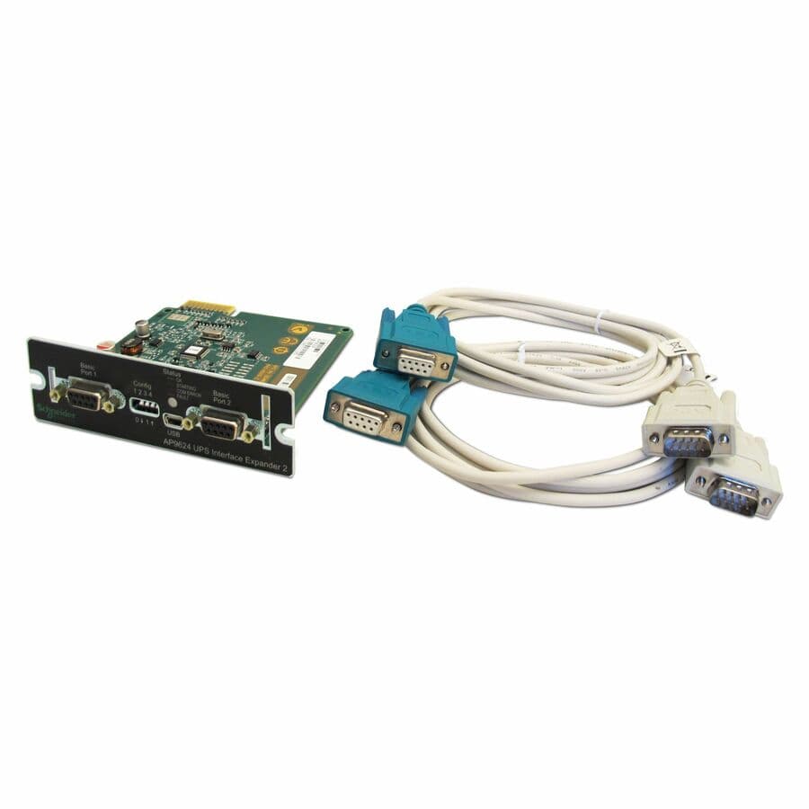 APC UPS Interface Expander 2 AP9624 accessory for compatible UPS management expansion