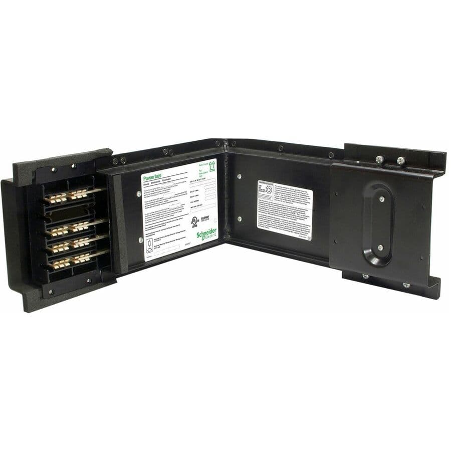 APC PBCF4A400ALRB right busway elbow for 400 A power distribution routing