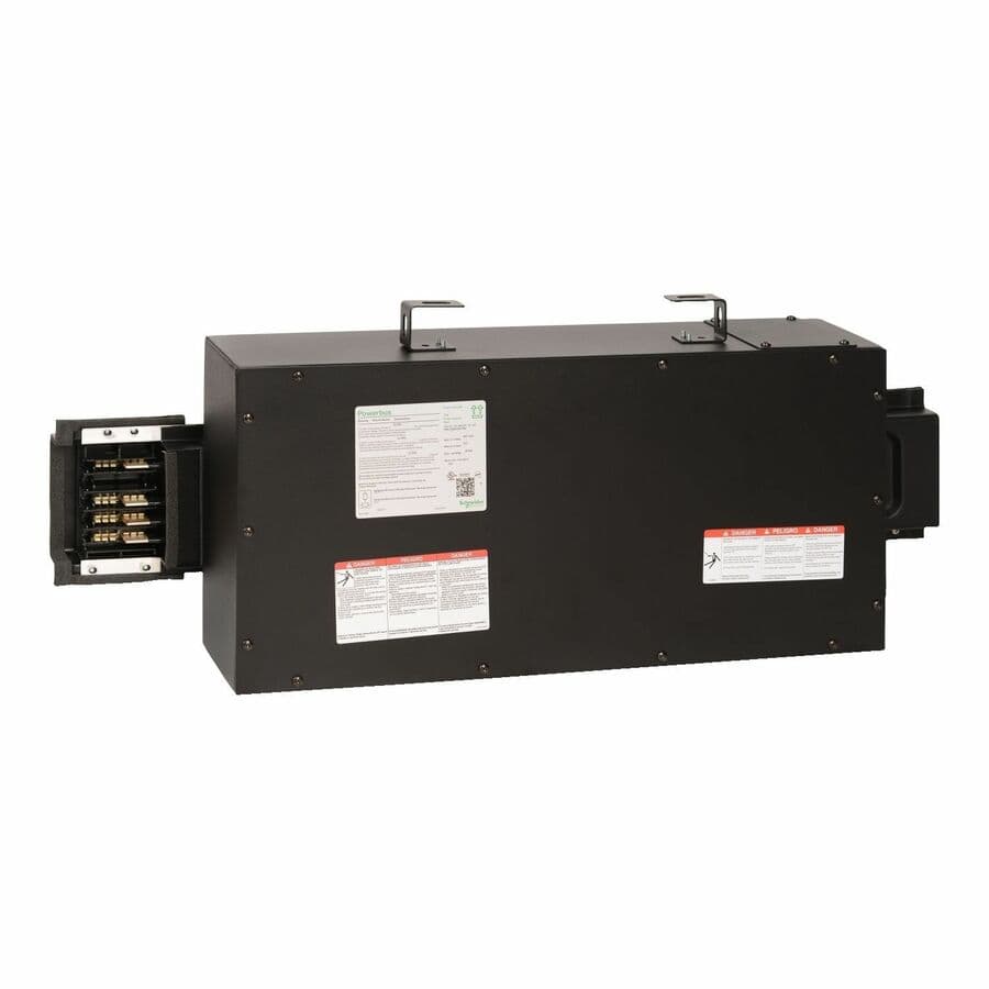 APC 400 A 600 V 3-phase 4-wire busway tap box for controlled power distribution
