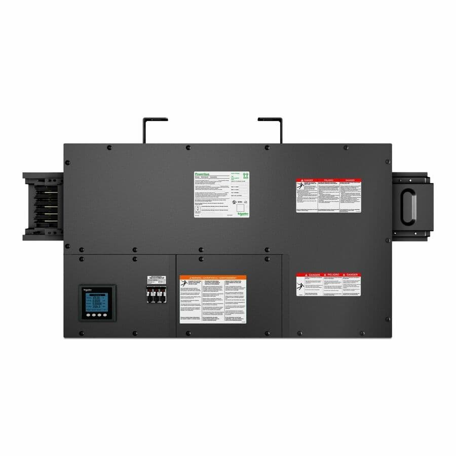 APC Schneider Electric 400 A 208 V busway feed unit with metering and gateway support