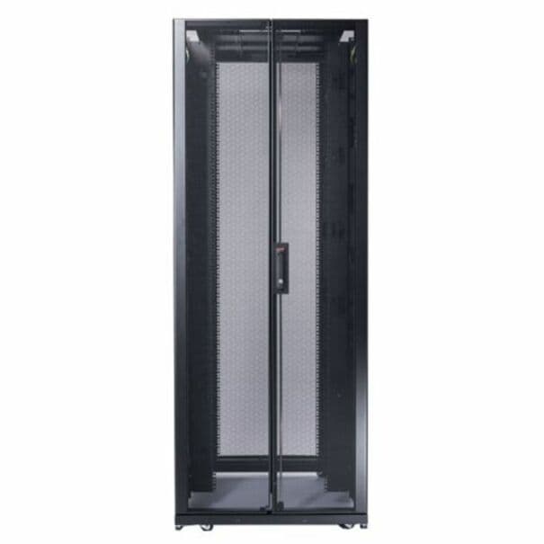 NETSHELTER SX 42U 750MM WIDE X 1200MM DEEP ENCLOSURE WITHOUT DOORS BLACK view 2