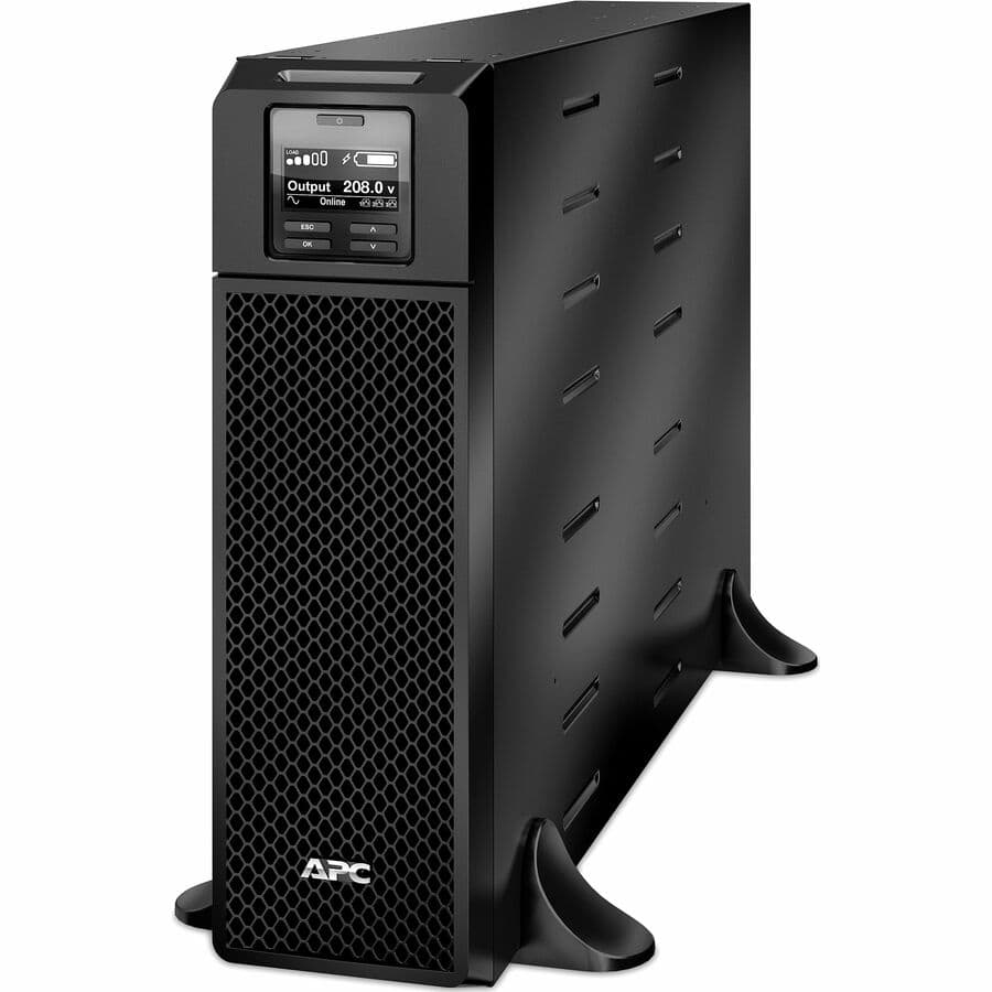 APC Smart-UPS SRT 5000VA 208V IEC rack-mount online UPS for enterprise power protection