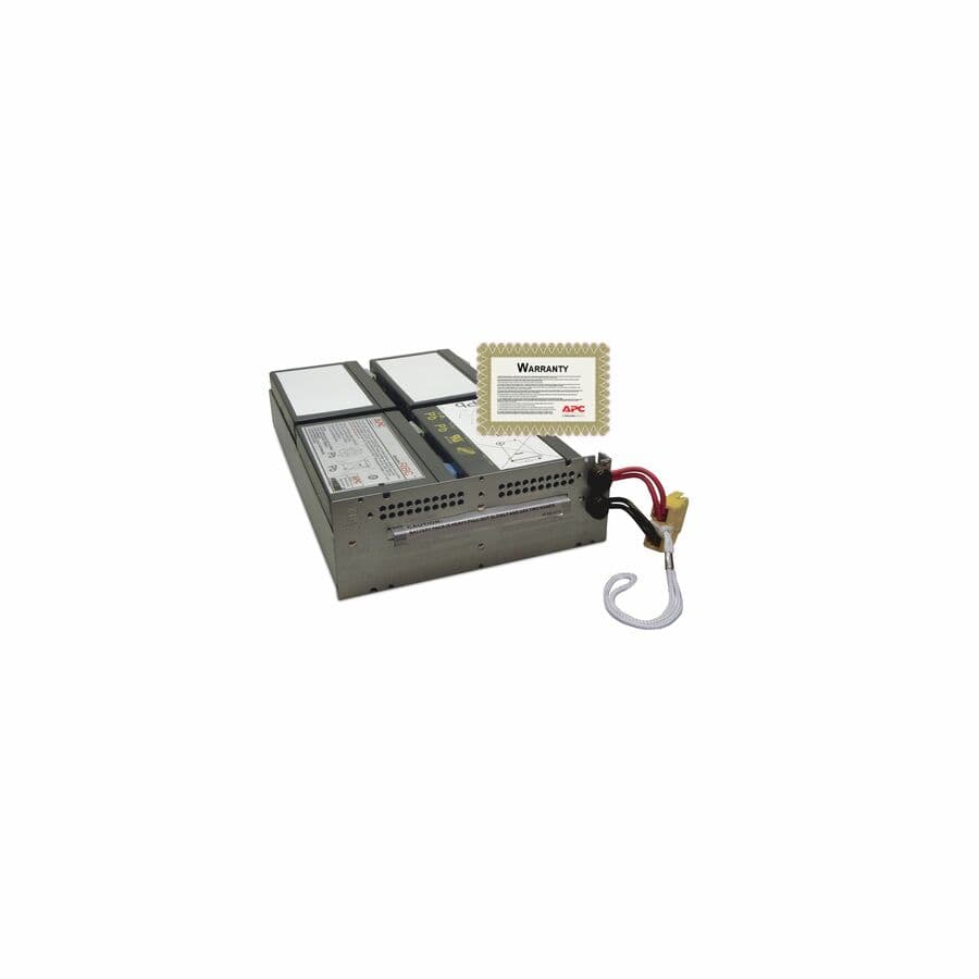 APC CURK133-01-03 Charge-UPS battery pack with connectors and installation materials