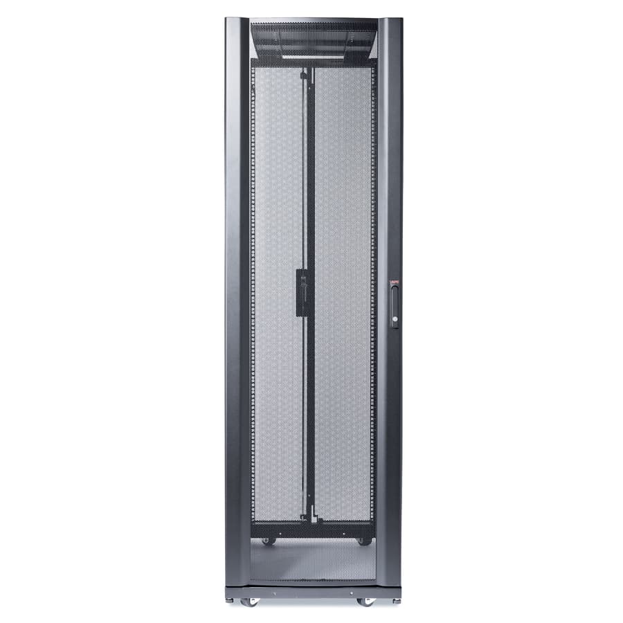APC SCHNEIDER ELECTRIC RACK AND ACC NETSHELTER SX 54U DEEP ENCL 600X1200MM W/ ROOF & SIDES BLK view 6