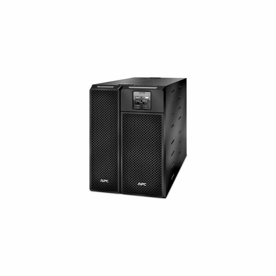 APC SRT6KXLT-5KTF rack-mount online UPS with 6,000 VA capacity and step-down transformer